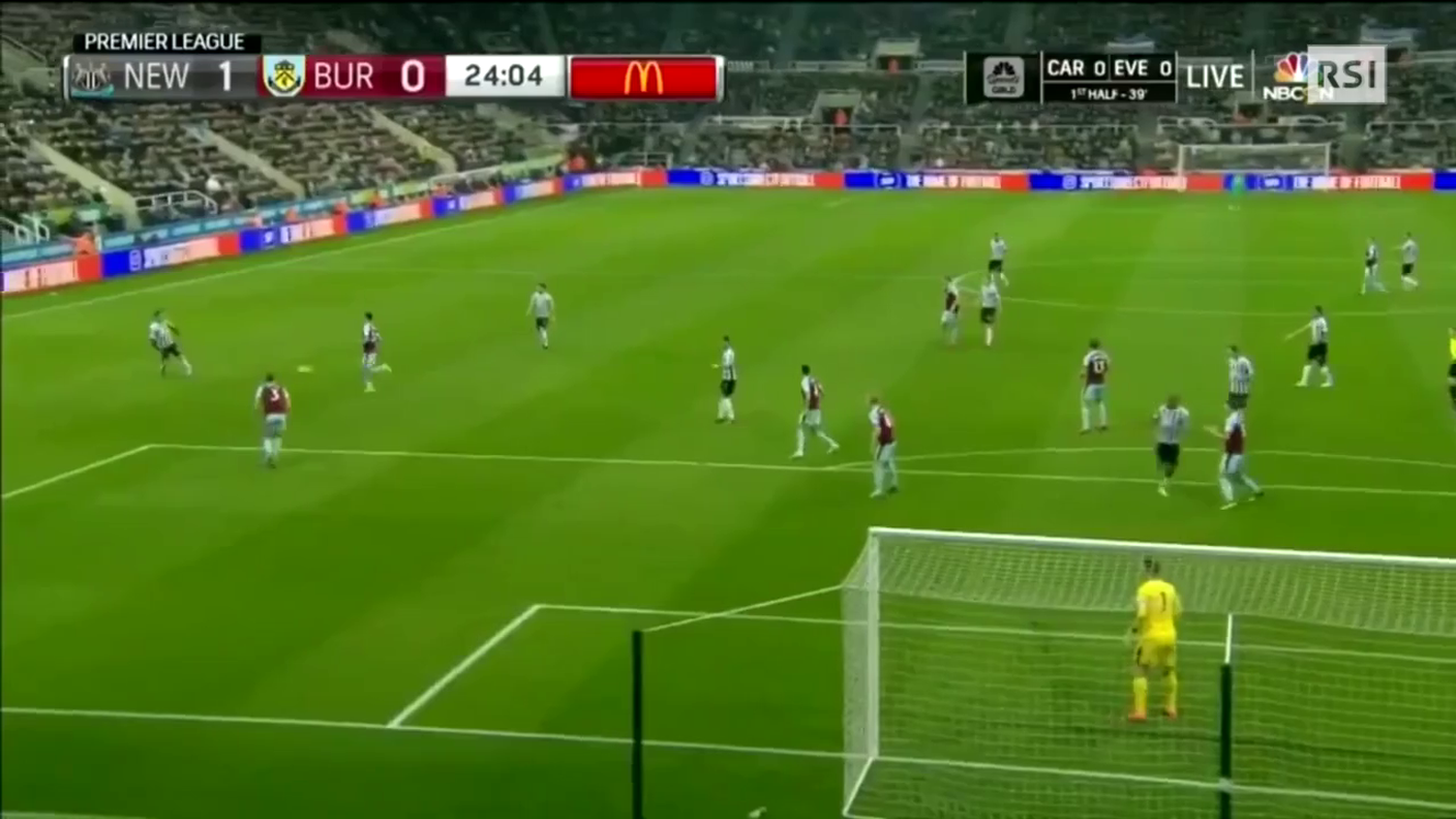 La rete di Fabian Schär in Newcastle-Burnley (26.02.2019)