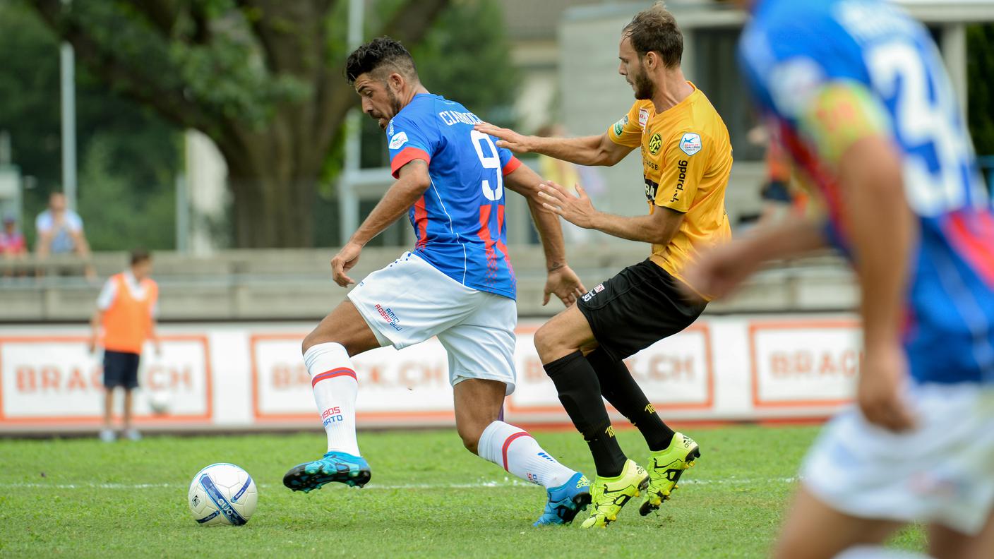 Ciarrocchi, autore dell'1-0