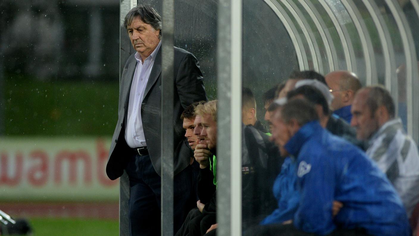 Il presidente in panchina