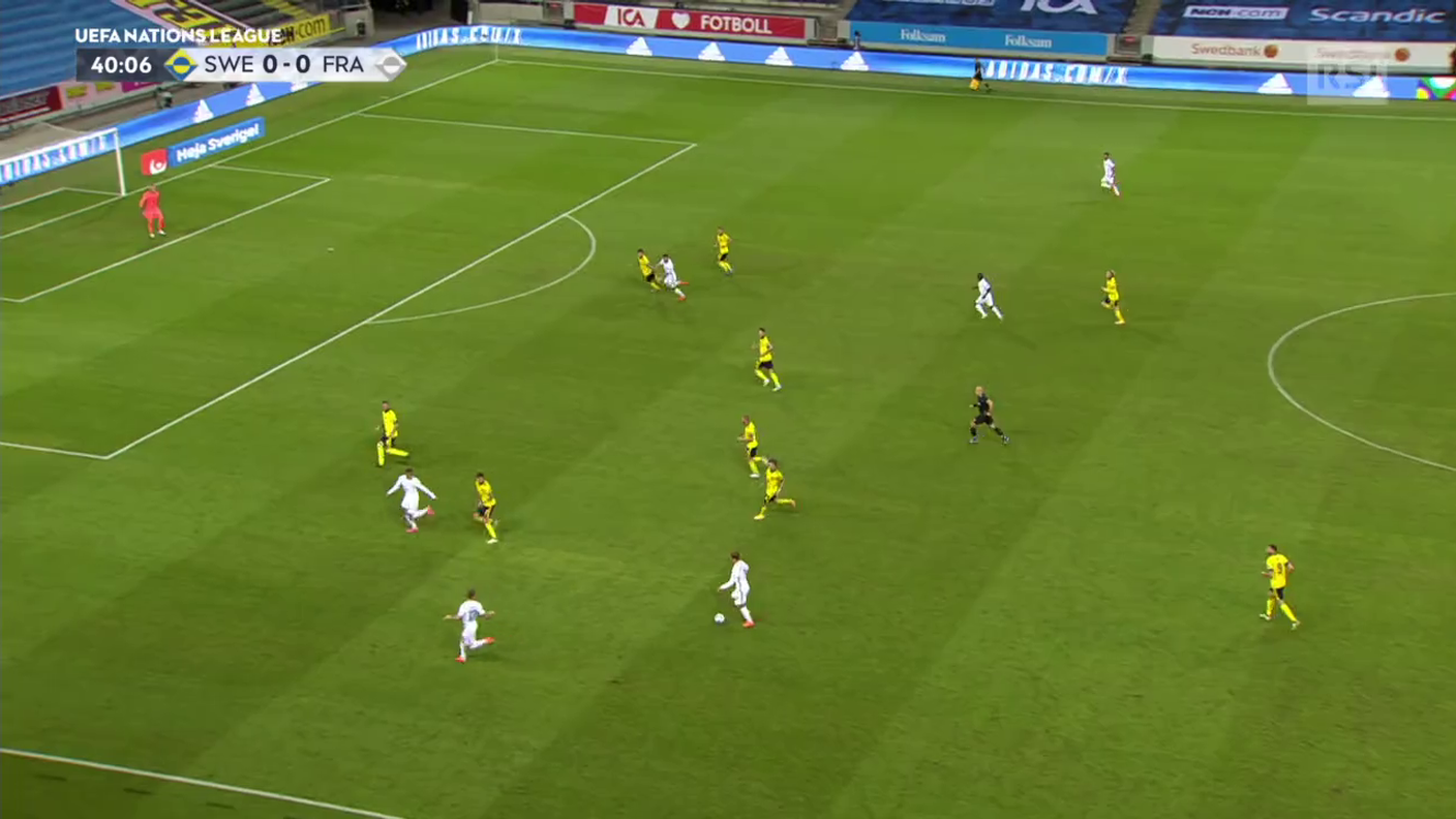Nations League, il gol di Mbappè in Svezia - Francia (05.09.2020)
