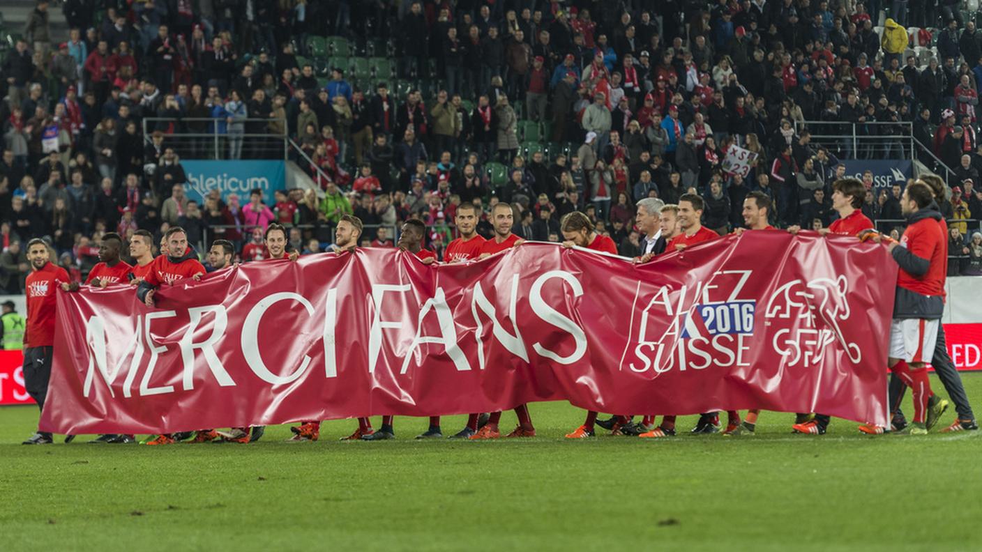 Ringraziamenti ai tifosi