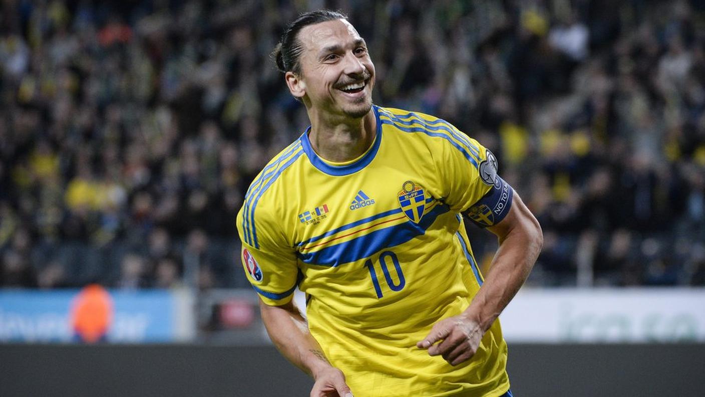 Ibra e compagni contro la Danimarca
