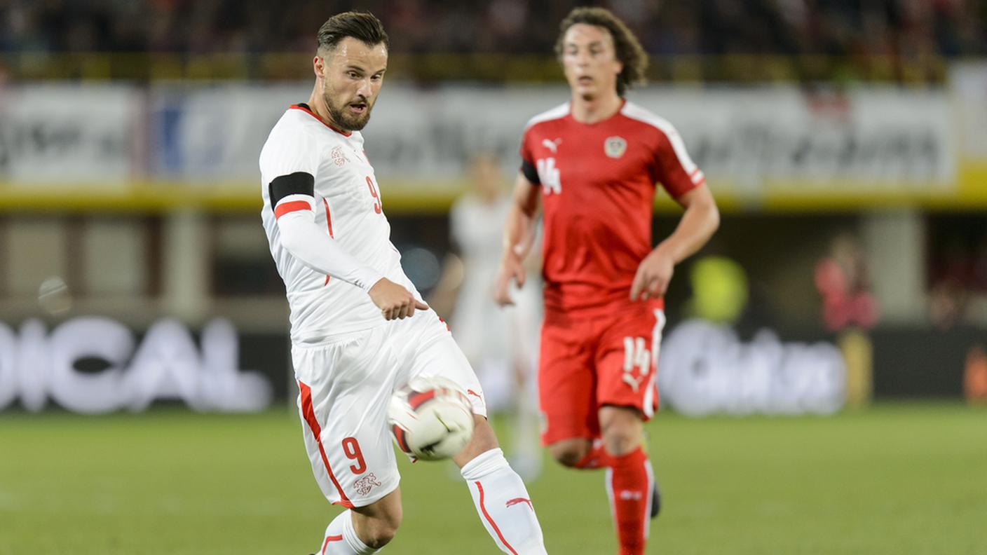 Il primo gol della punta elvetica