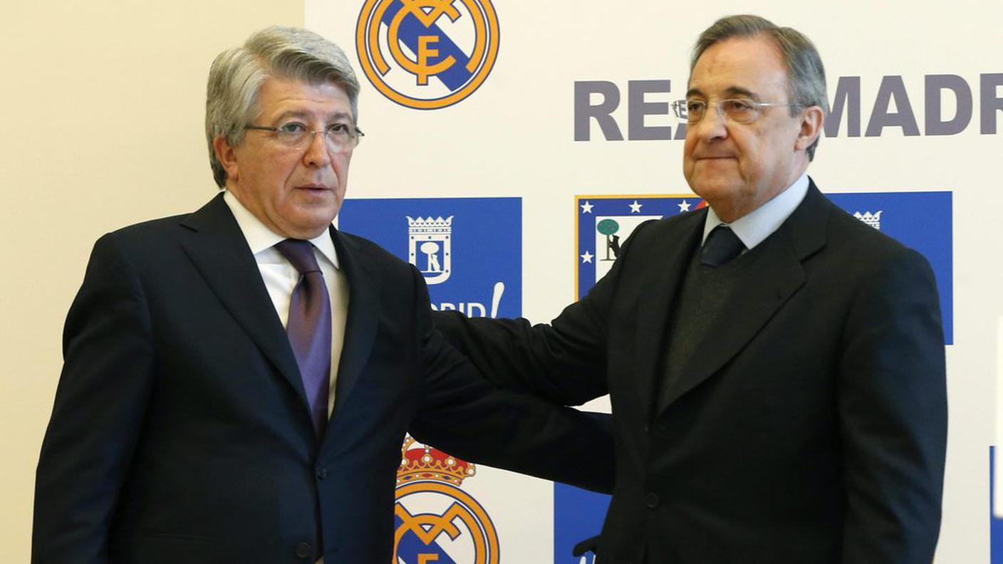 I presidenti delle due squadre