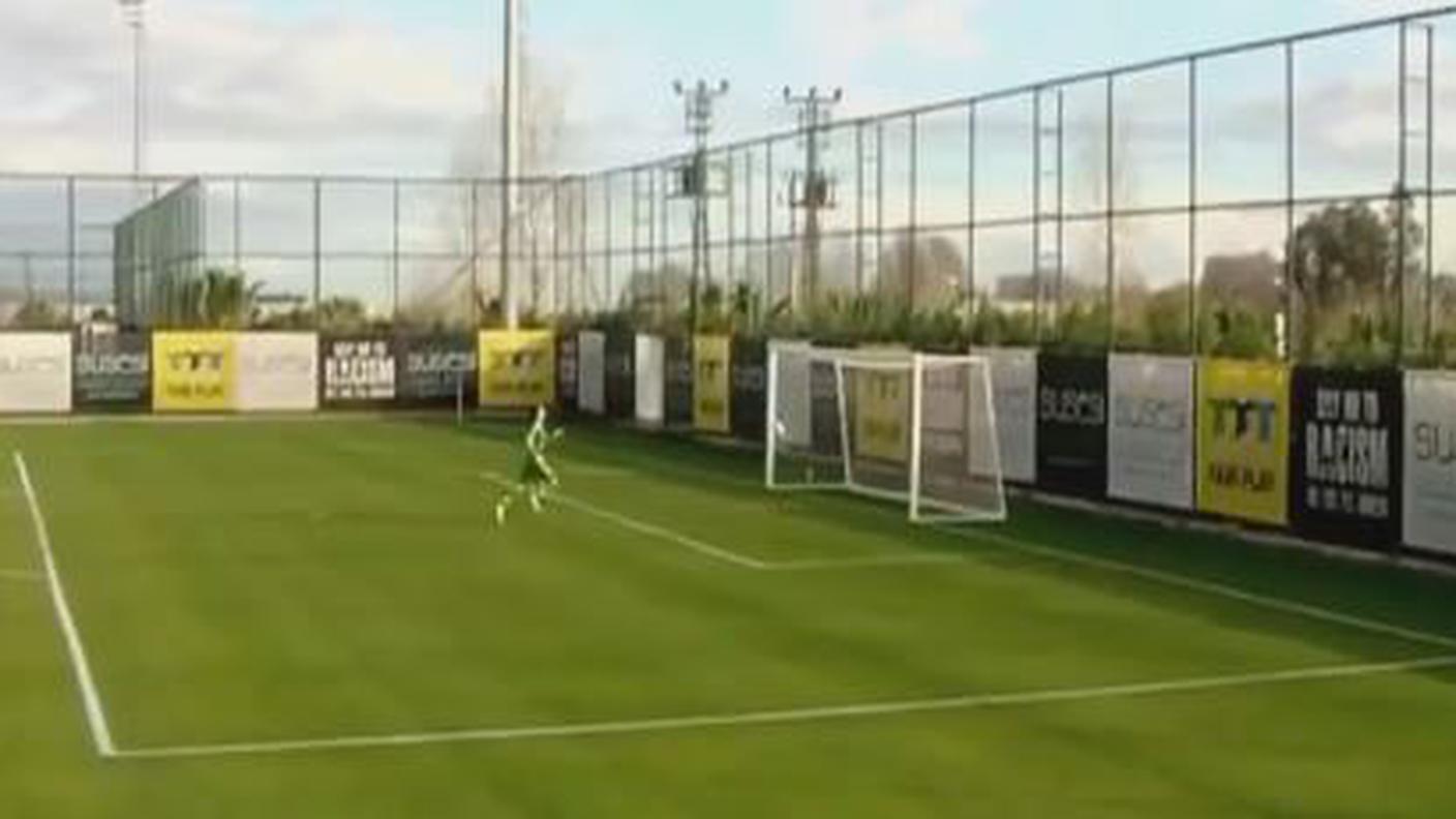 Niente da fare per il portiere della squadra del Liechtenstein