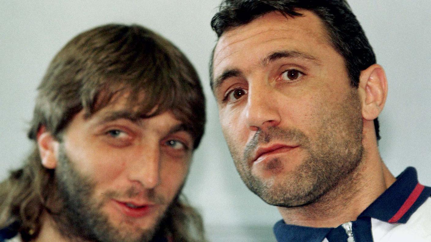 Trifon Ivanov e Hristo Stoichkov