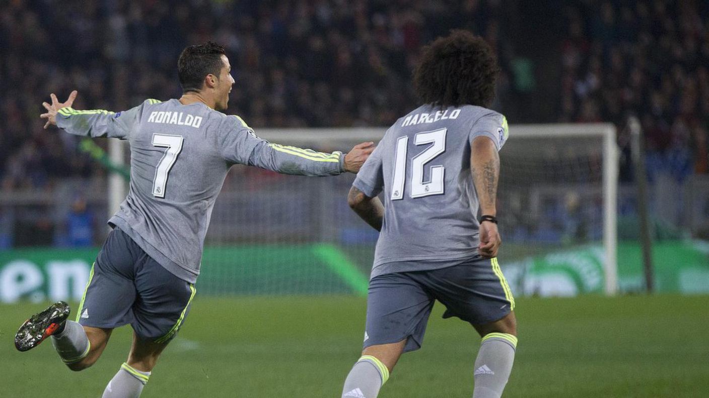 Cristiano Ronaldo e Marcelo