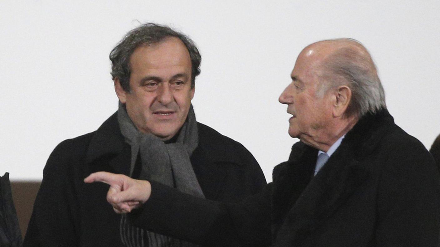 Platini e Blatter