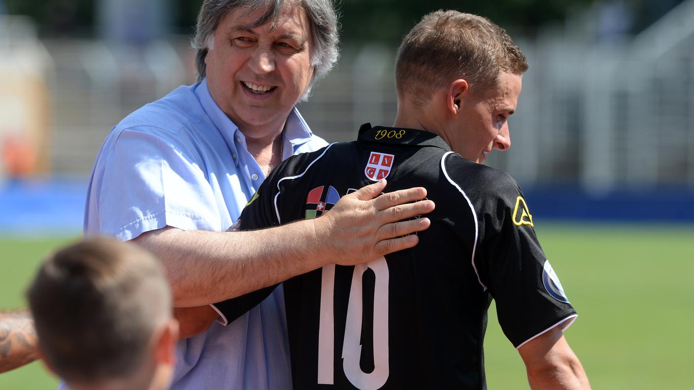 Mattia Bottani con Angelo Renzetti