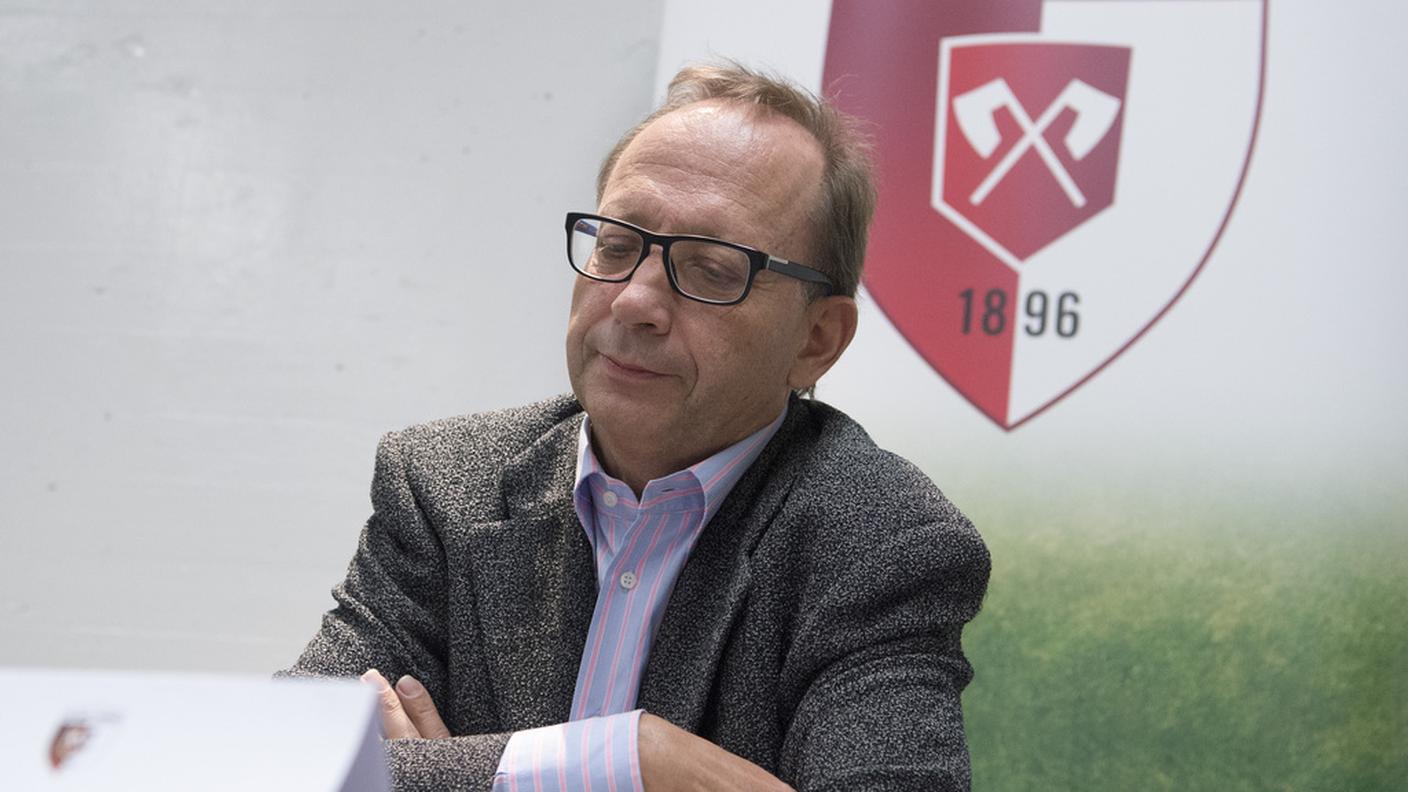 il presidente Carlo Häfeli