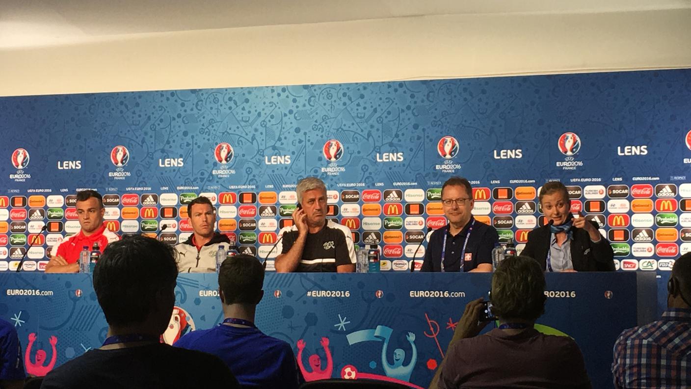 La conferenza stampa