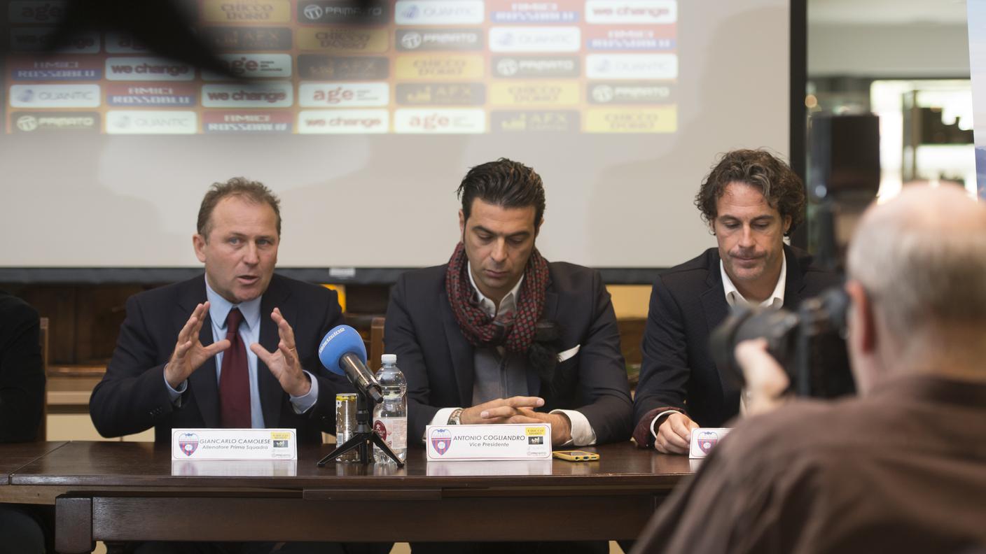 Giancarlo Camolese, Antonio Cogliandro e Fabio Galante