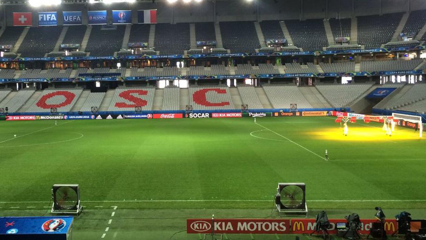 Lo stadio di Lilla