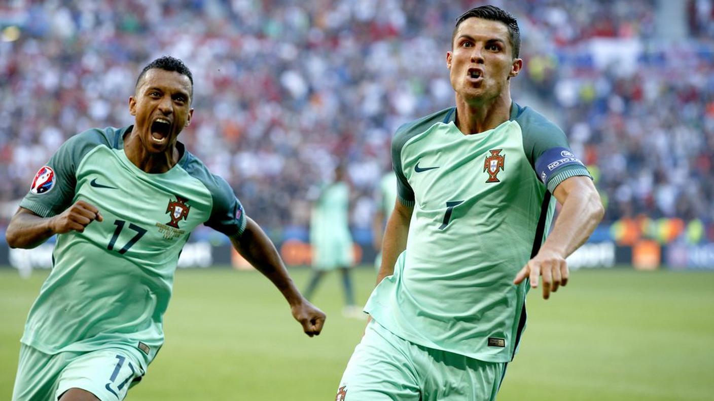 La gioia incontenibile di Rolando e Nani