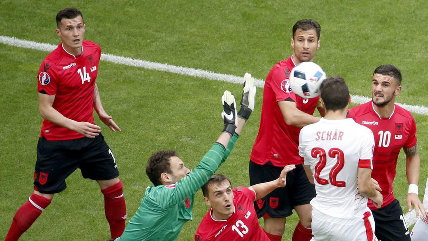 La rete decisiva contro l'Albania