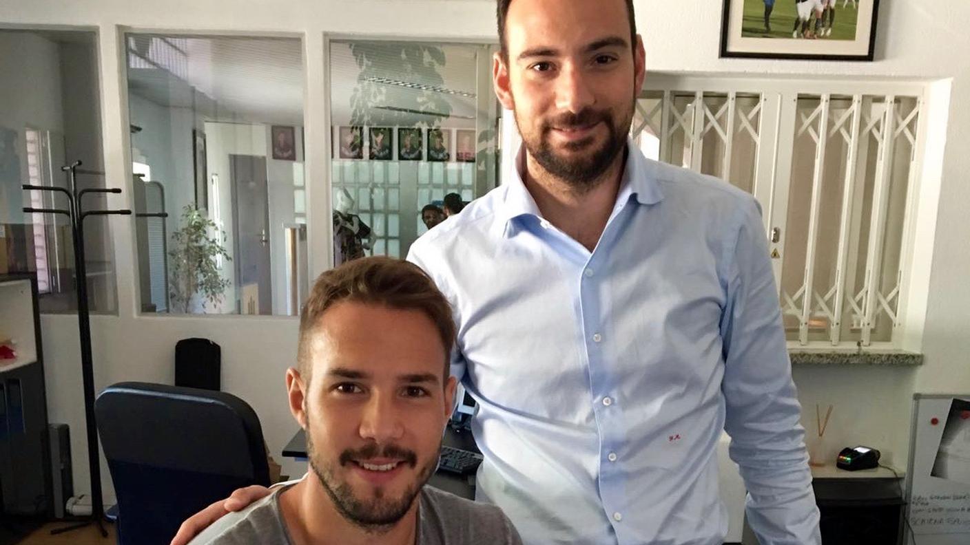 Rouiller e il club manager Manna