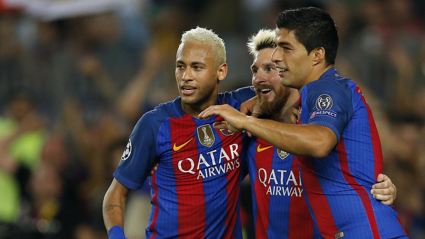 Il trio del Barcellona