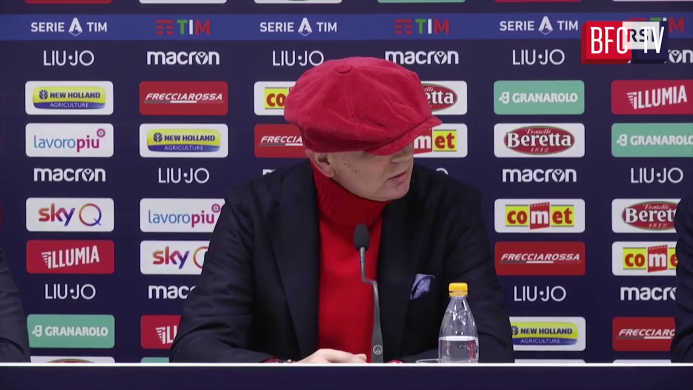 Serie A, la conferenza stampa di Sinisa Mihajlovic