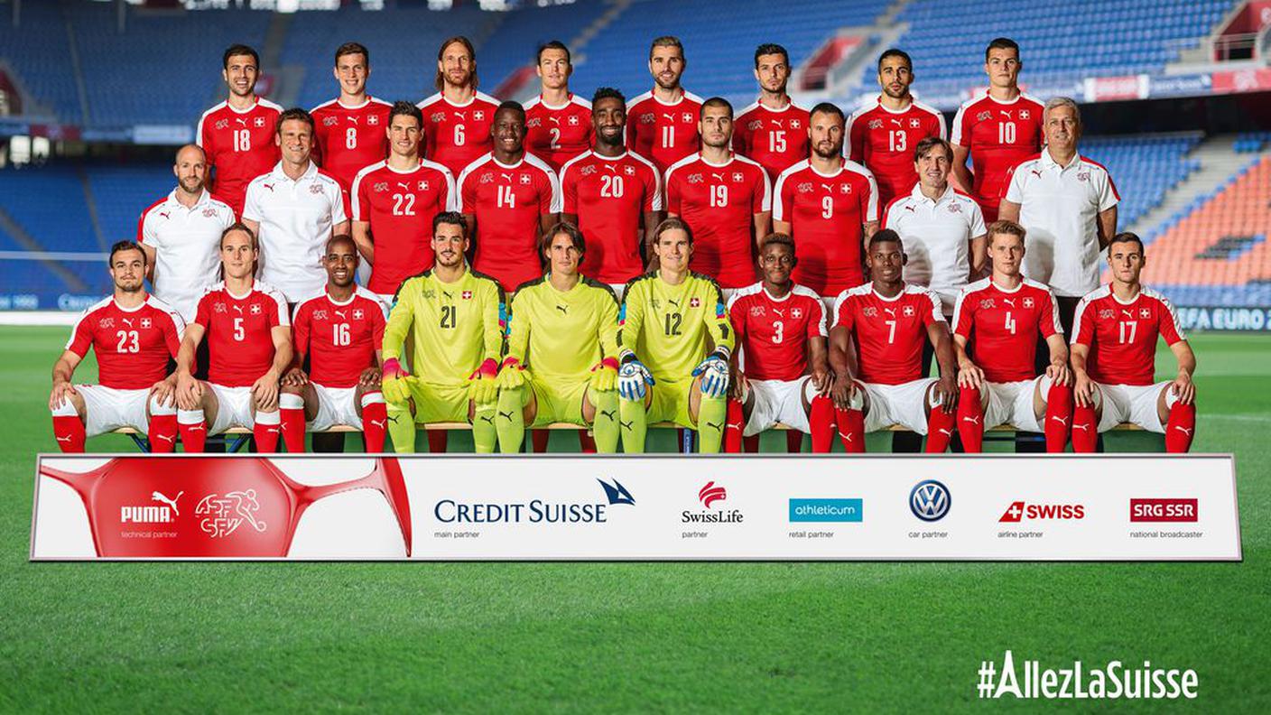La Nazionale al completo