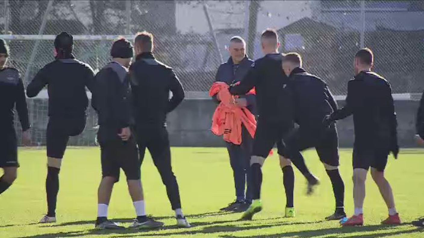 L'allenatore bianconero e i suoi ragazzi
