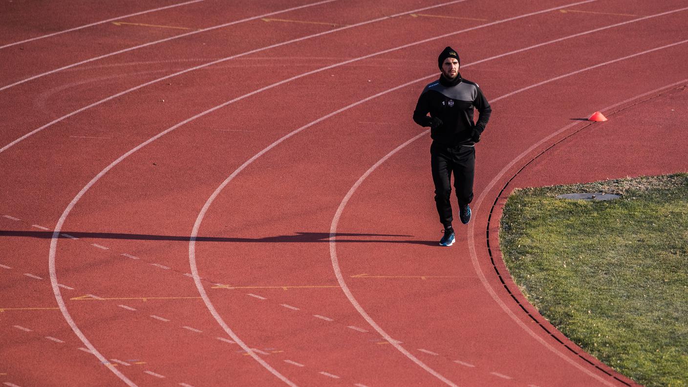 Il primo allenamento di Sadiku