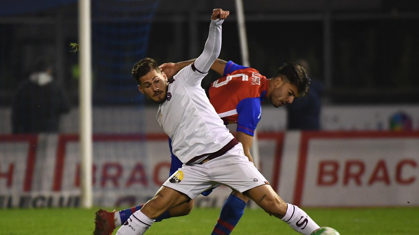 Il giocatore momò contro il Servette