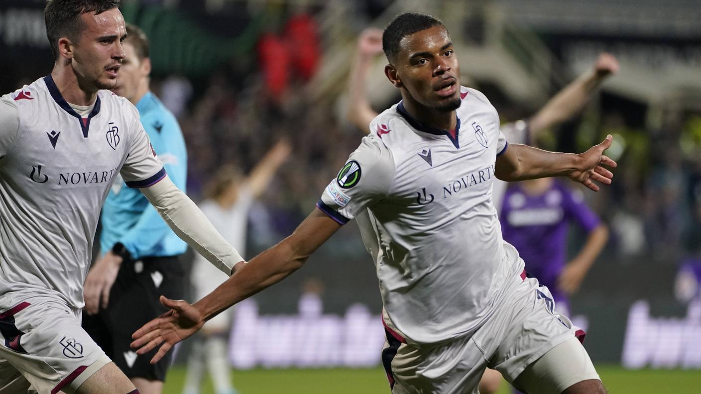 Diouf autore del pareggio con un gran gol