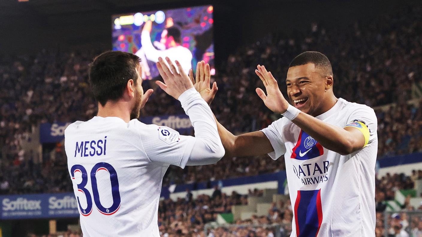 Messi e Mbappé