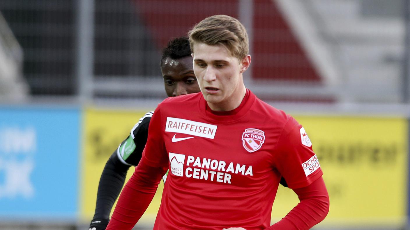 Lokaj in amichevole con il Thun