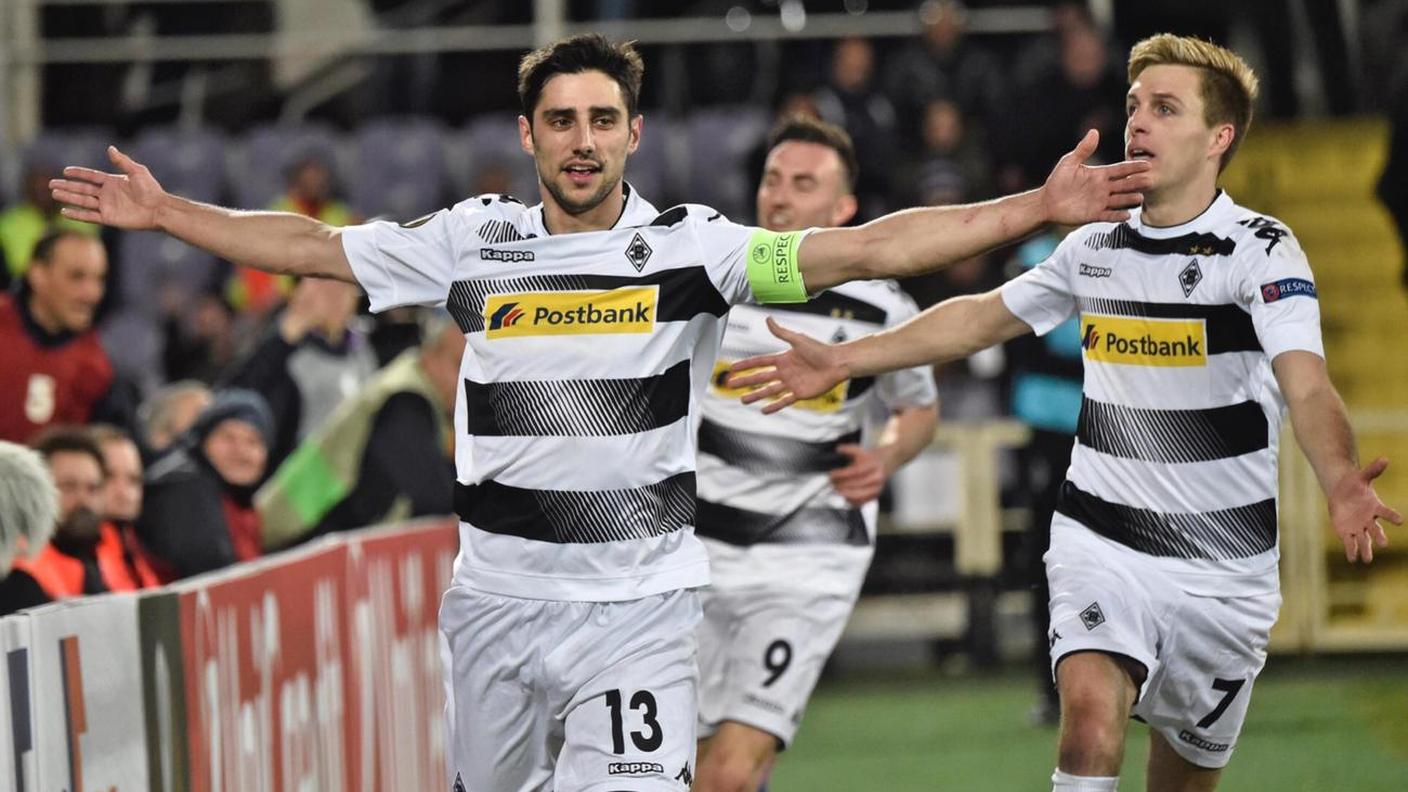 Tripletta storica per Stindl