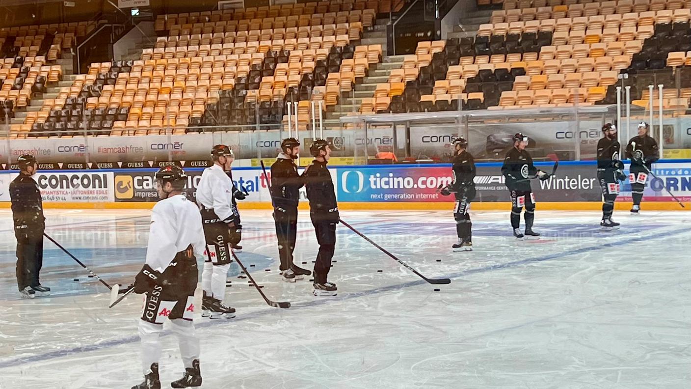 Allenamento HC Lugano