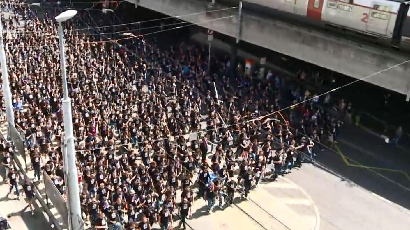 Fuori dalla stazione