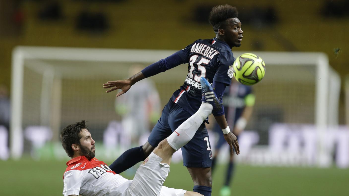 Con la maglia del PSG