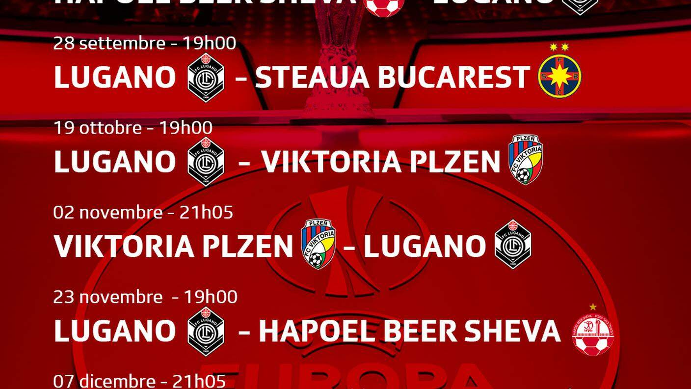 Calendario Europa League FCL