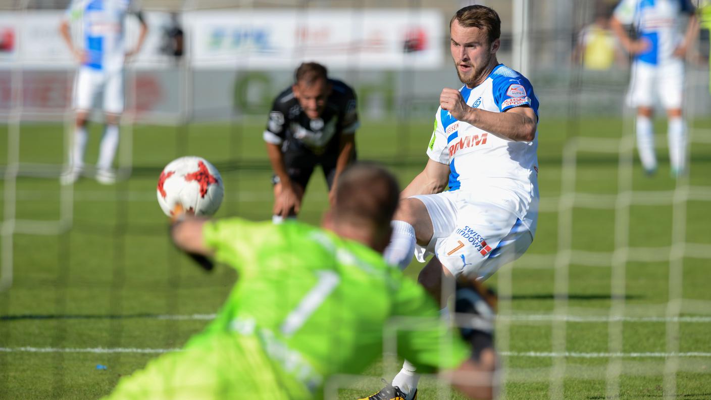 Il rigore di Sigurjonsson che ha aperto le marcature