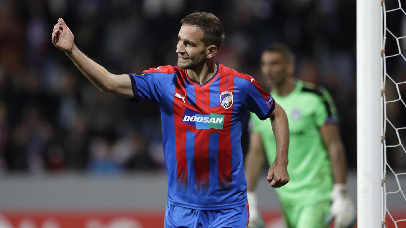 Bakos, a segno nel 3-1 contro l'Hapoel Beer Sheva