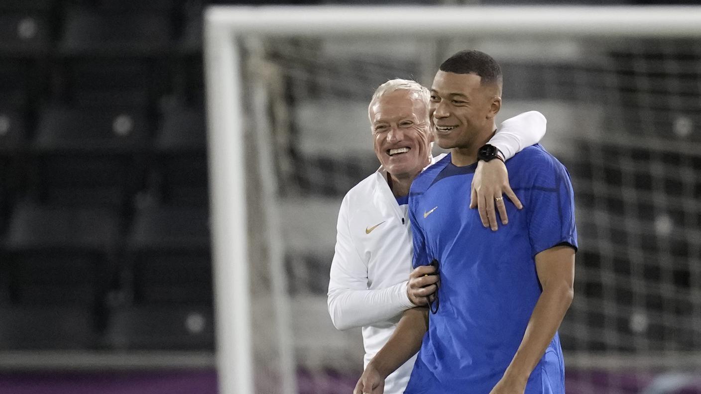 Mbappé e Deschamps