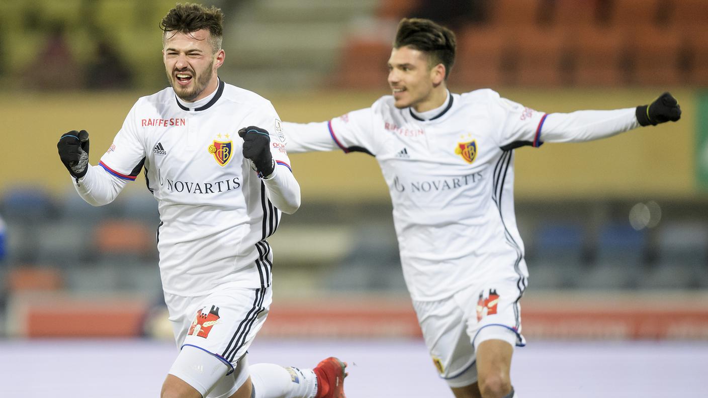 La gioia di Ajeti 
