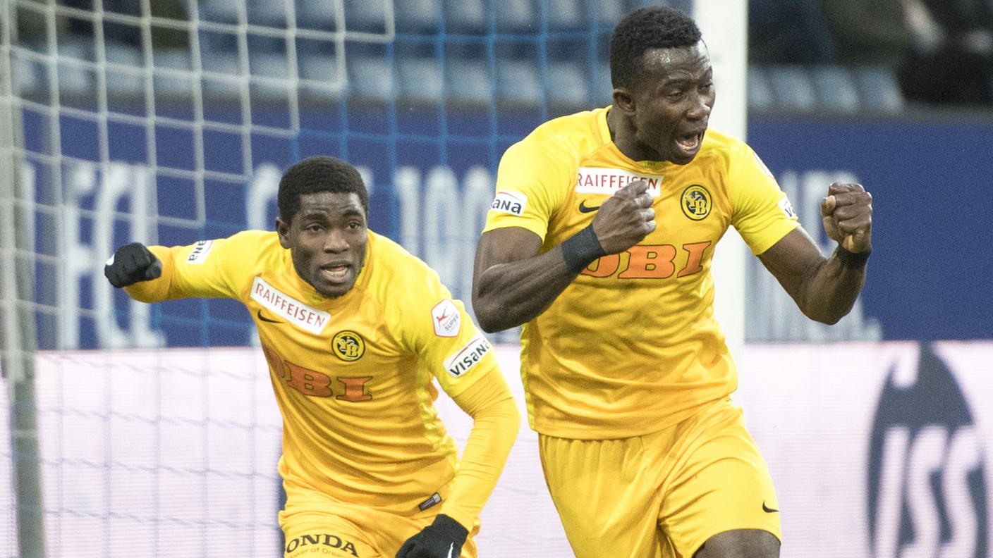 La gioia di Sanogo dopo l'1-0