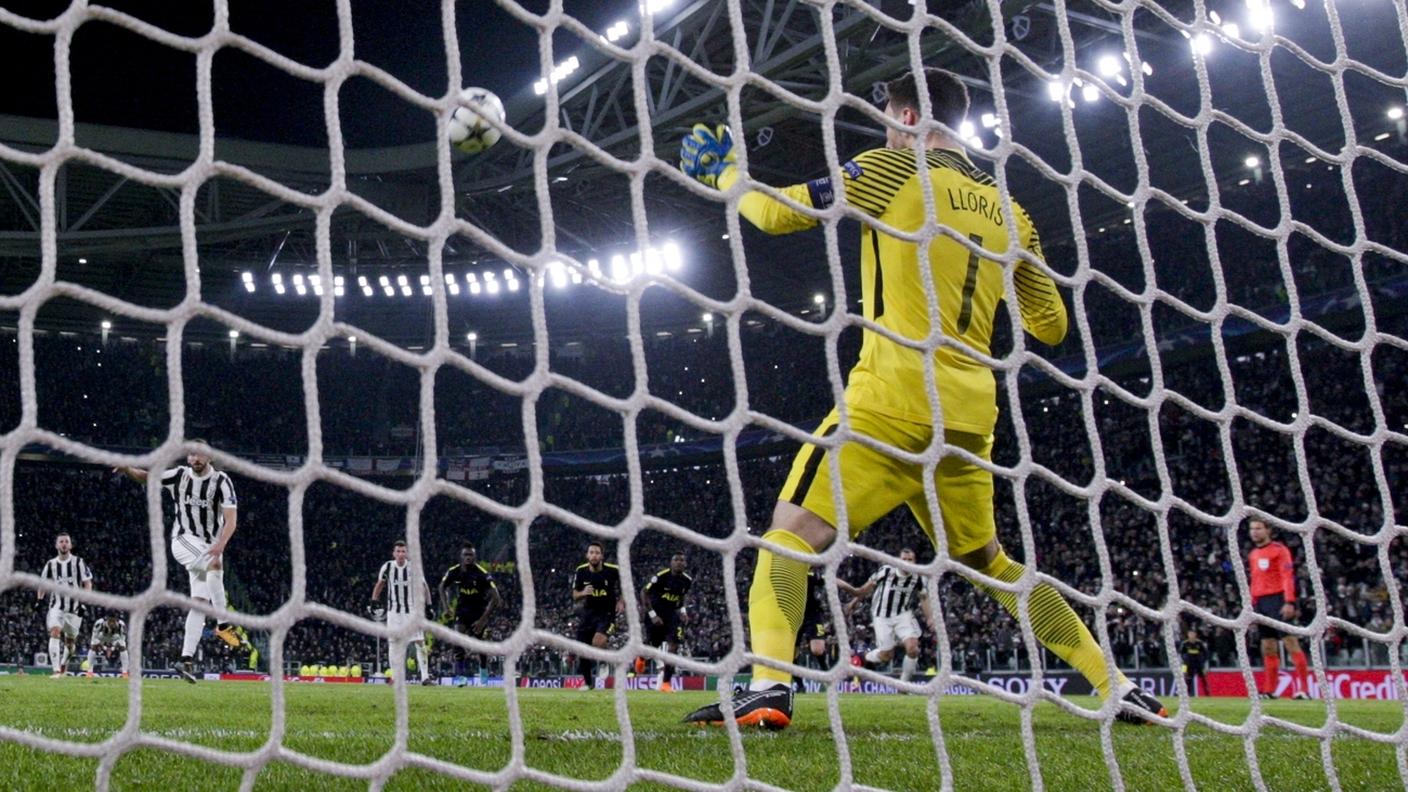 Un rigore trasformato e uno sbagliato per il numero 9 bianconero