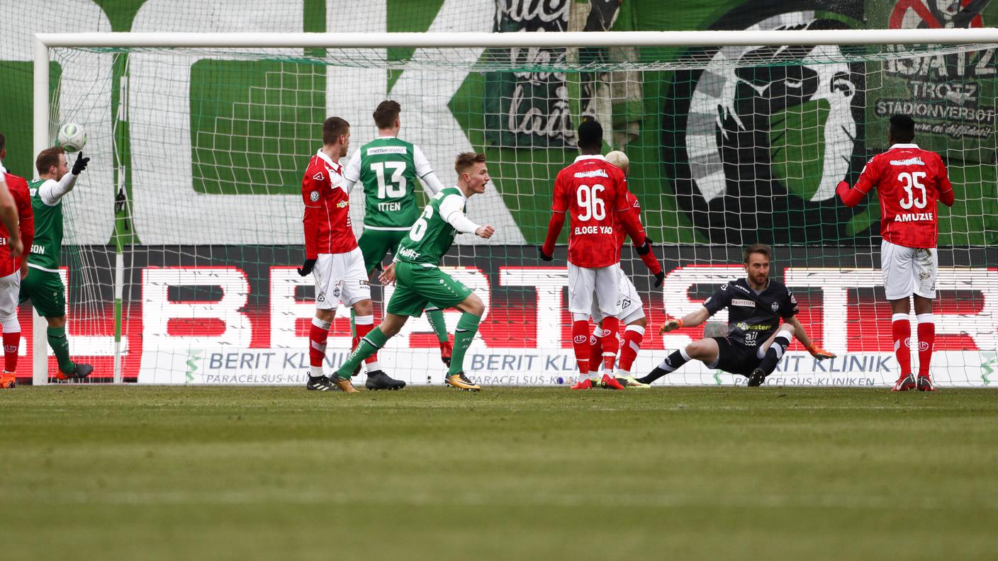 L'erroraccio sul primo gol