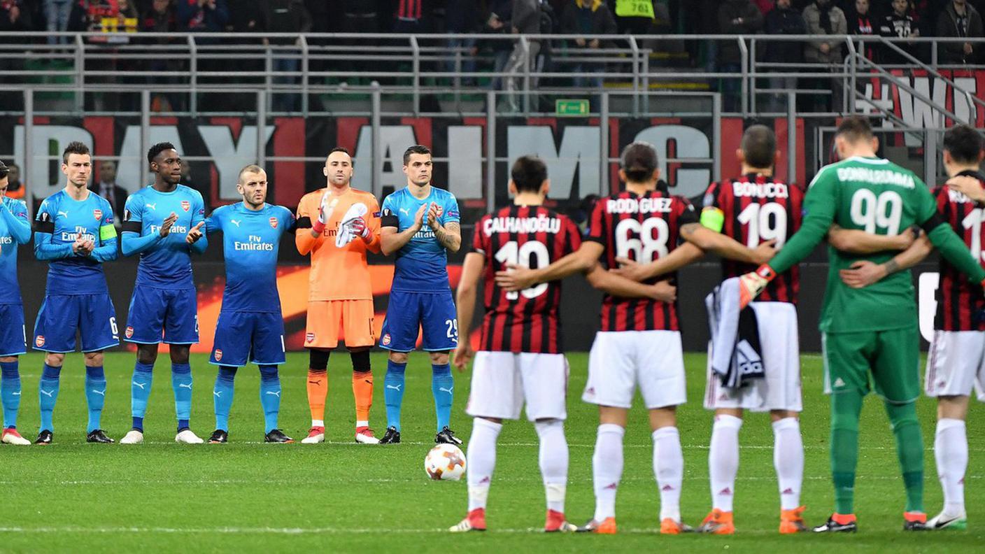 Gunners e rossoneri di nuovo di fronte