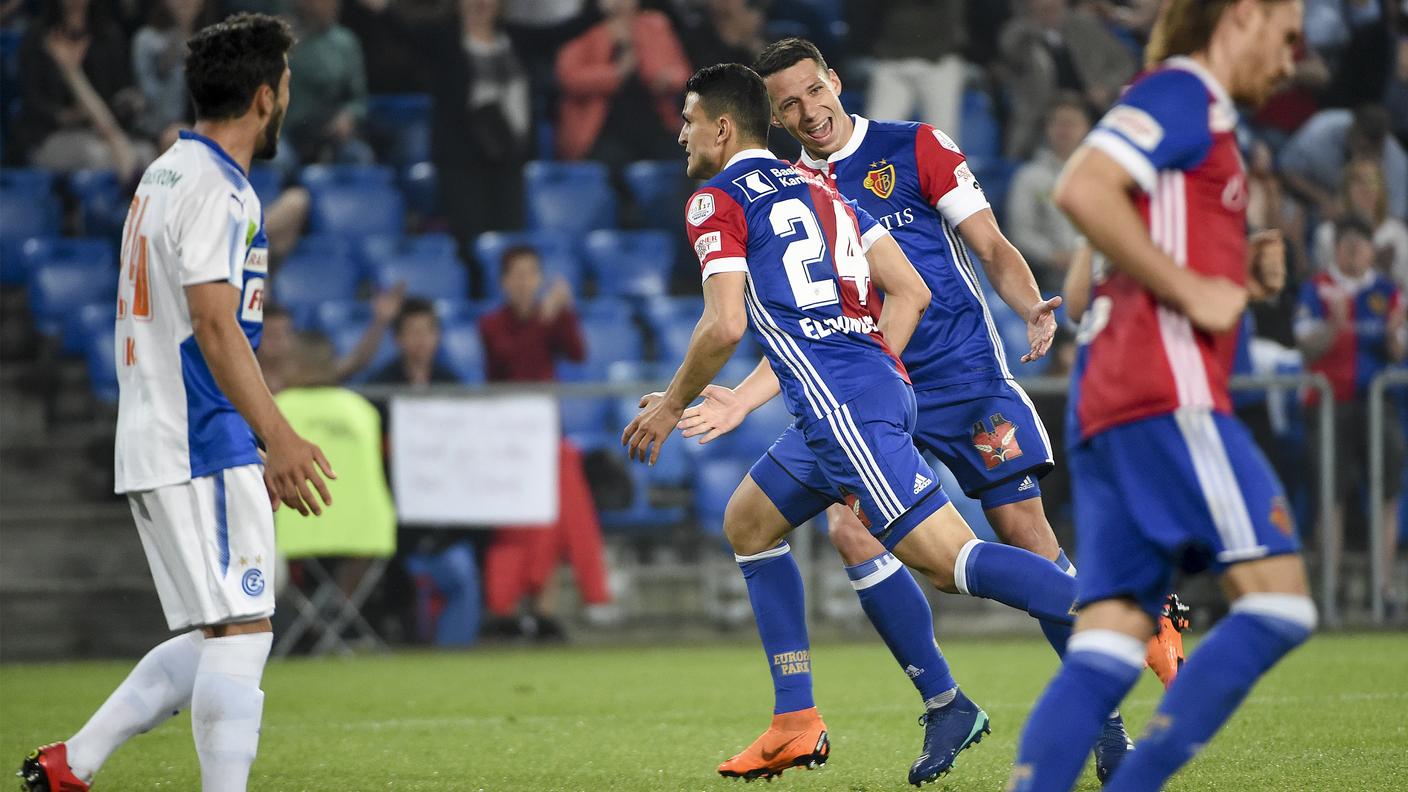 L'esultanza al gol partita