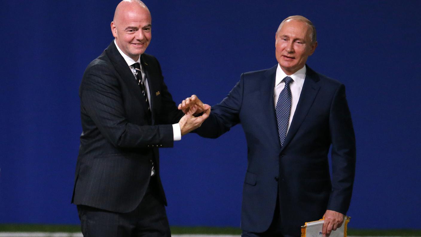 Con il presidente russo Vladimir Putin