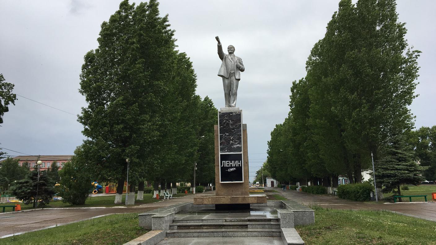 Una statua di Lenin