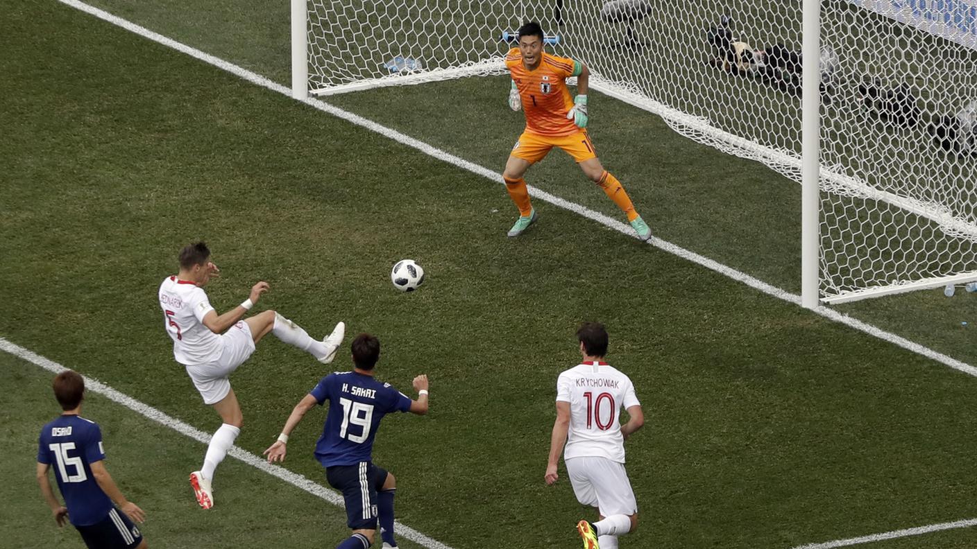 Il gol di Bednarek che ha deciso il match