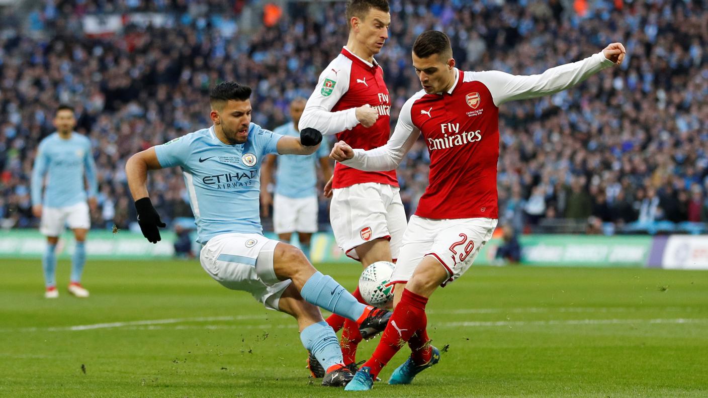 Xhaka proverà a fermare Aguero e compagni