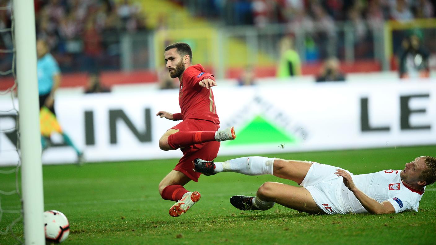 Scatenati i tre Silva (Andre, Bernardo e Rafa) in attacco contro la Polonia