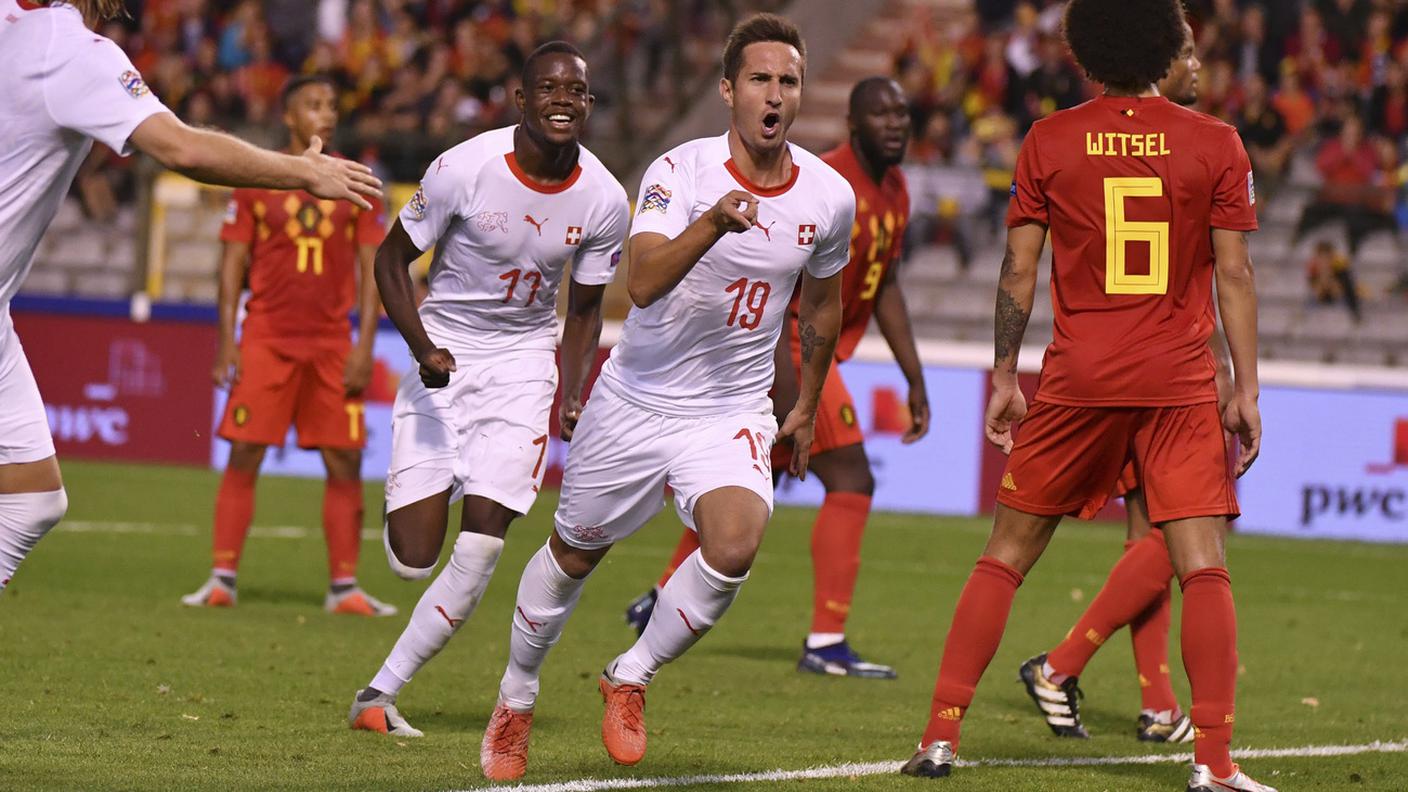 Contro il Belgio il sesto gol in 18 incontri in rossocrociato