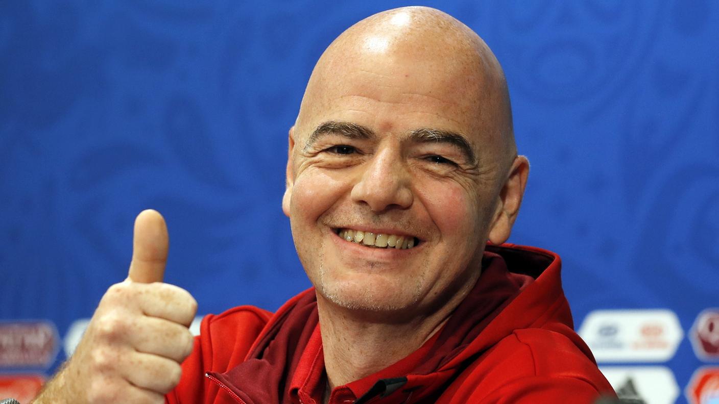 Il numero uno della FIFA è convinto e convincente